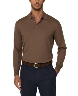 Knitted Merino Polo Shirt