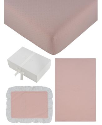  Unisex Mon Bebe Mini 4 Piece Crib Set - Baby