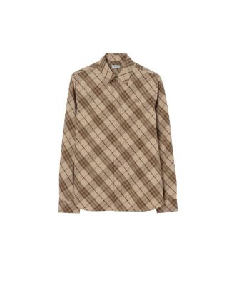  Regular Fit Check Cotton Shirt