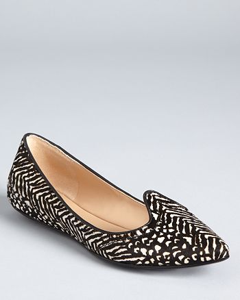 Sigerson Morrison Belle by Flats - Pointy Toe Smoking | Bloomingdale's
