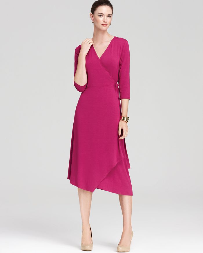 Eileen fisher sales wrap dress