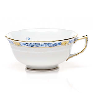 Herend Chinese Bouquet Tea Cup, Garland Blue