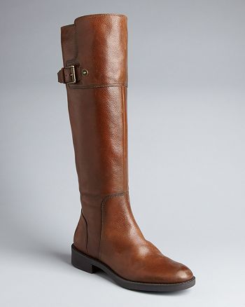 Enzo Angiolini Flat Riding Boots - Skylarkin | Bloomingdale's