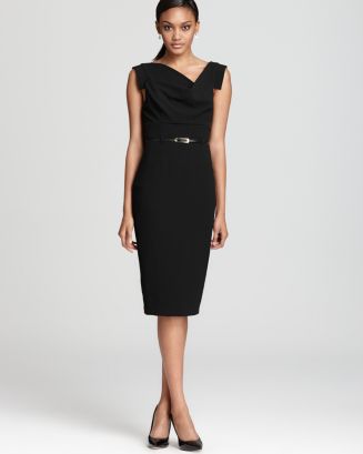 bloomingdales black gown