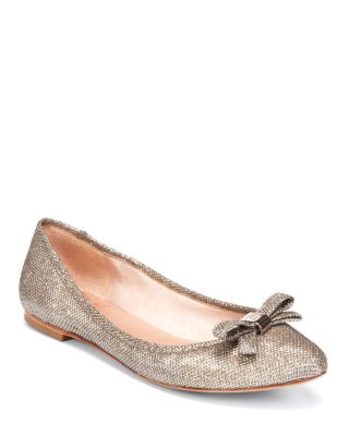 vince camuto gold flats