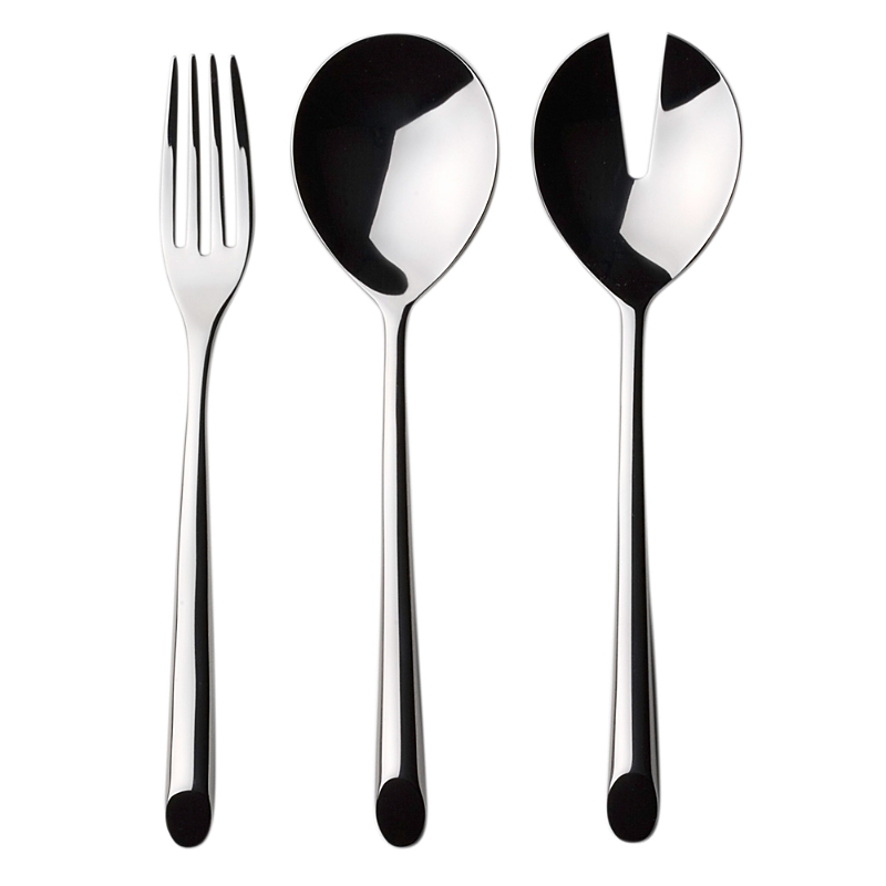 Nambe Frond 3-Piece Hostess Set