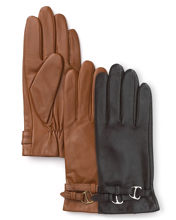 Ralph Lauren - Leather D-Ring Gloves