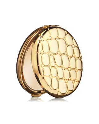 Estée Lauder - Golden Alligator Slim Compact Pressed Powder