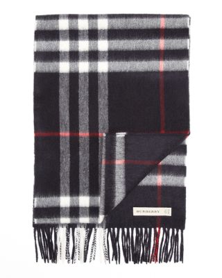 burberry check cashmere scarf sale