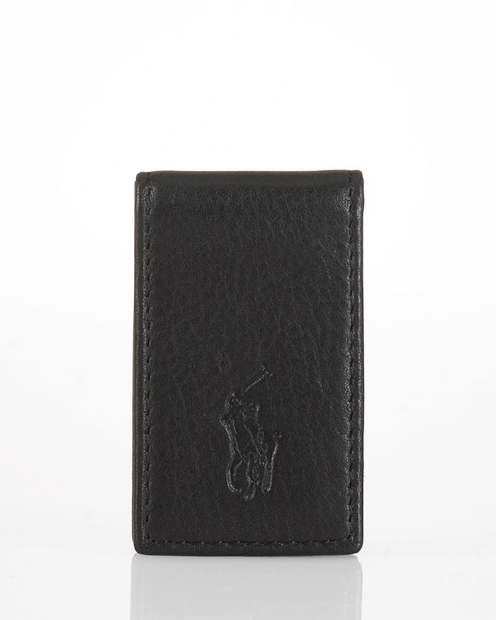 Polo Ralph Lauren Pebbled Leather Money Clip | Bloomingdale's