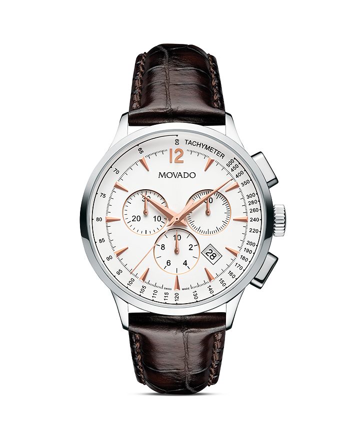 Movado Men's Circa Chronograph Watch, 42mm | Bloomingdale's