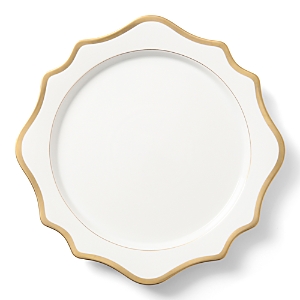 Anna Weatherley Antique White with Gold Charger