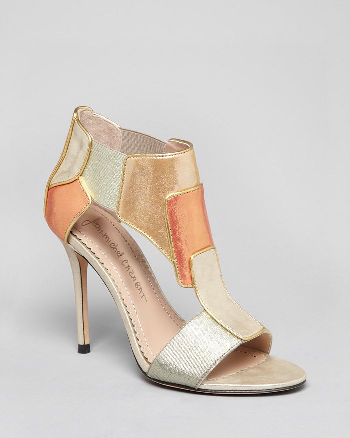 Jean Michel Cazabat T Strap Sandals Octavia High Heel