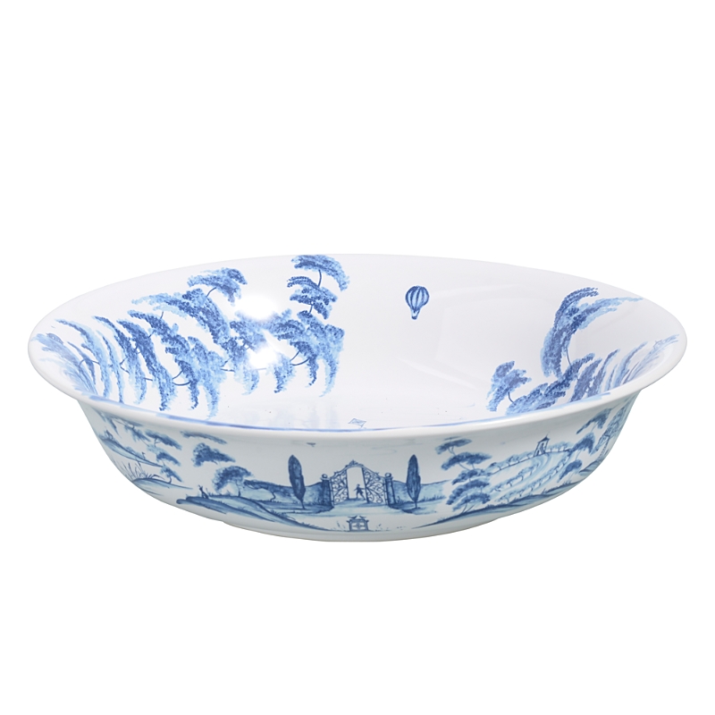 Juliska Country Estate Delft Blue Kites Serving Bowl In Delft Blue