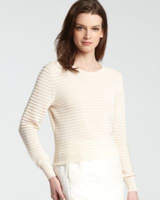 ottoman stitch sweater