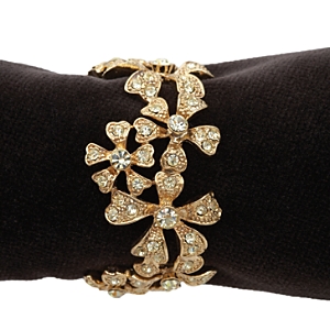 Shop L'objet Napkin Jewels Garland, Set Of 4 In Gold