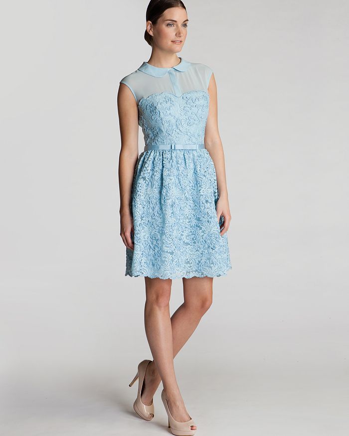 Ted Baker Belted Dress - Ranni Lace | Bloomingdale's