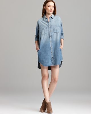 j brand denim shirt