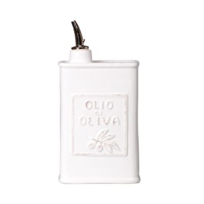 VIETRI - Lastra White Olive Oil Can
