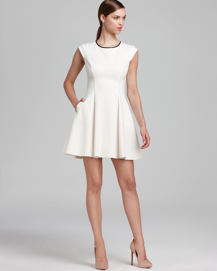 Allen schwartz deals white dress