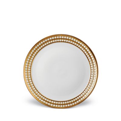 Perl&eacute;e Gold Dinner Plate