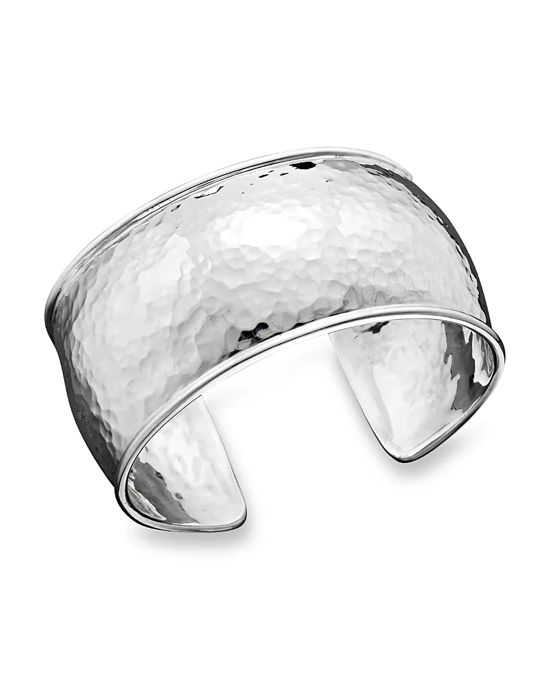 Ippolita Sterling Silver Hammered Flat Cuff