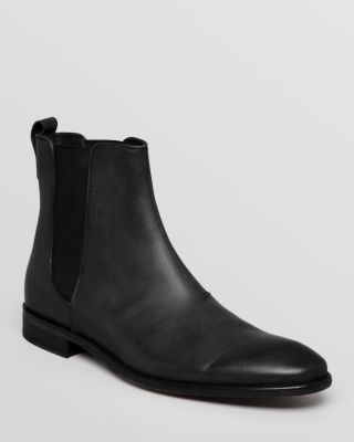 hallowell leather chelsea boot