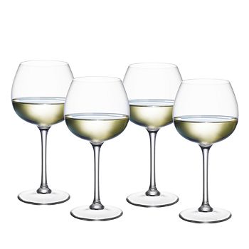 Villeroy & Boch - Purismo White Wine Soft & Round Glass, Set of 4