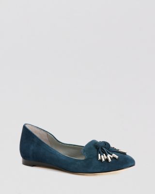 calvin klein cigarettes Calvin Klein Smoking Flats - Savanna Tassel