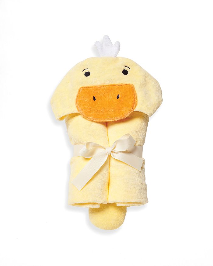 Elegant Baby Kids' Infant Unisex Ducky Baby Bath Wrap In Yellow
