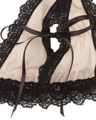 After Midnight Stretch Tulle Peekaboo Bralette