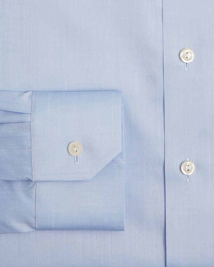 Shop Eton Contemporary Fit Signature Twill Dress Shirt In Blue