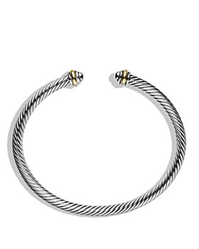 David Yurman - Cable Classics Bracelet with Gold