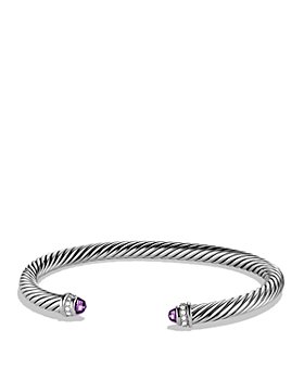 David Yurman - Cable Classics Bracelet with Gemstones and Diamonds