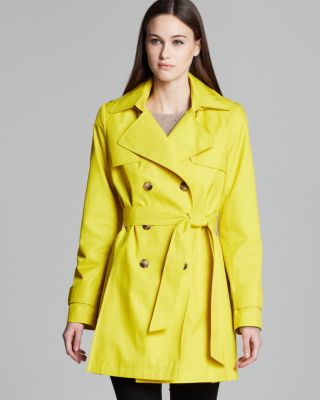 DKNY - Abby Hooded Trench Coat