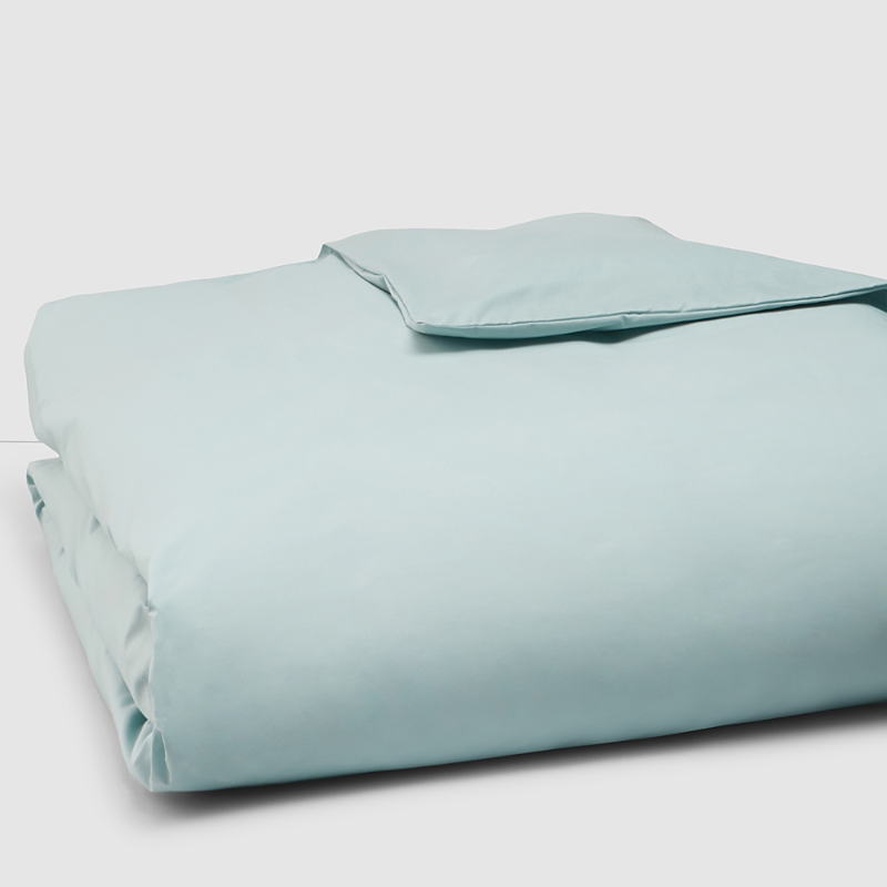 Anne De Solene Vexin 200 Thread-count King Duvet Cover In Cumulus
