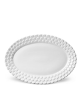 L'Objet - Aegean White Oval Platter