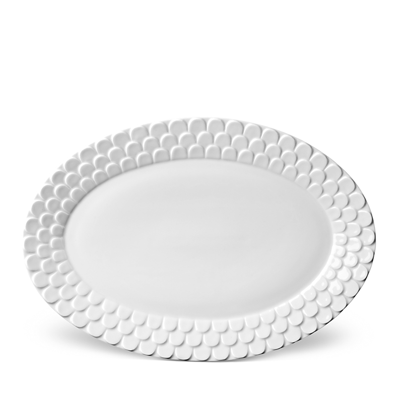 L'objet Aegean Oval Platter In White