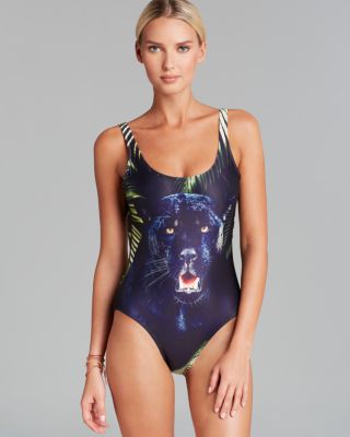 WE ARE HANDSOME - The Pantera Scoop One Piece Swimsuit