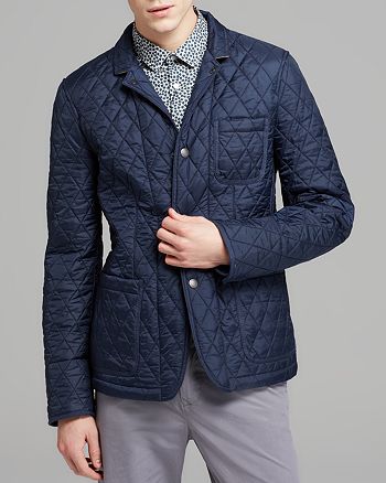 Burberry Howe Quilted Blazer Jacket | Bloomingdale's