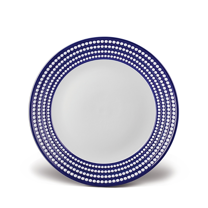L'objet Perlee Bleu Charger In Blue/white