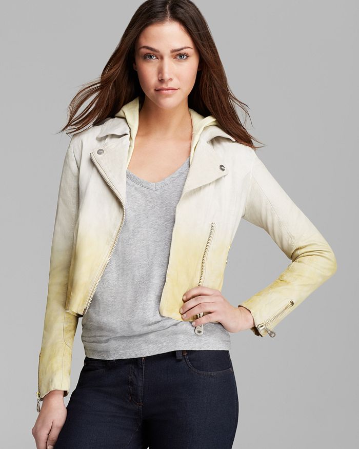 Doma leather jacket top bloomingdales