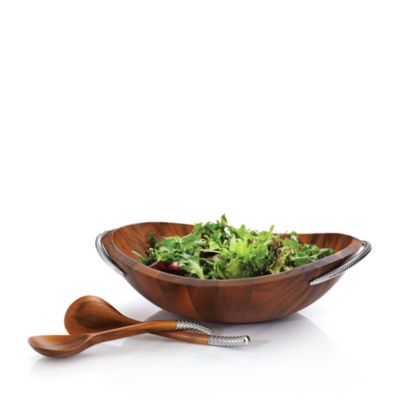 Namb&amp;eacute; Braid Collection Salad Bowl &amp; Servers