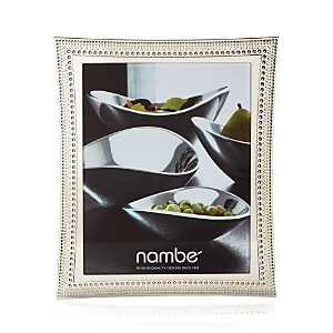 Shop Nambe Beaded Frame, 8 X 10 In Silver Plate