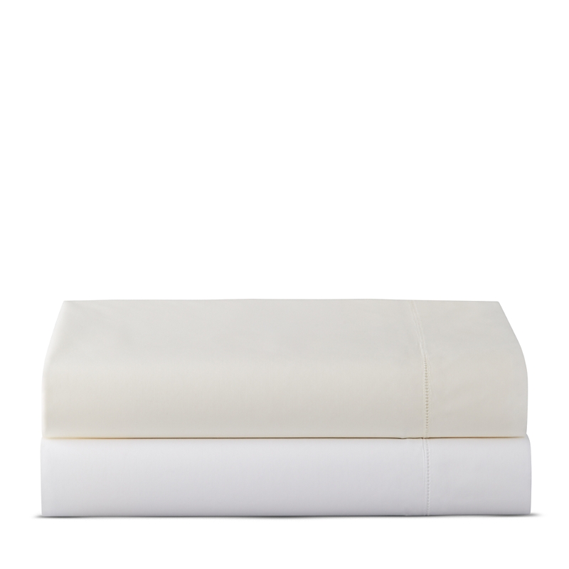 Sferra Giza 45 Percale Fitted Sheet, California King In White