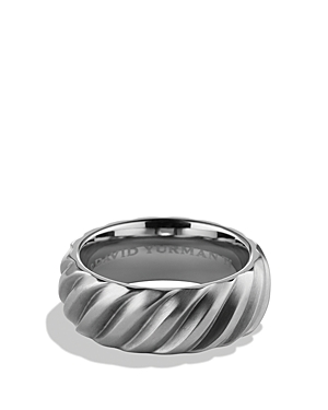 David Yurman Modern Cable Band Ring - Web ID: 944293 (Gray)