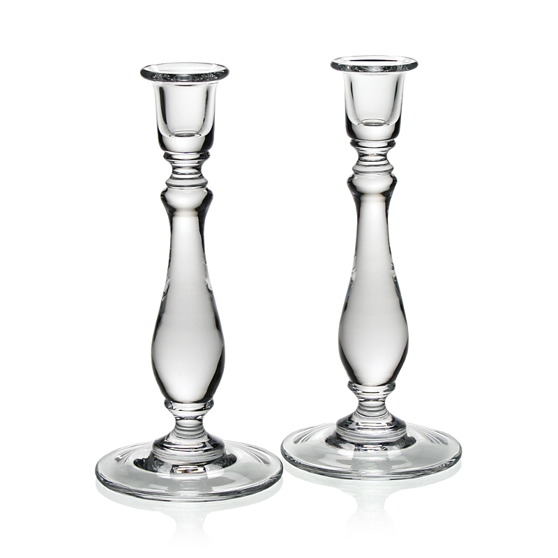 William Yeoward Crystal William Yeoward Meryl Candlesticks, Set Of 2 In Clear