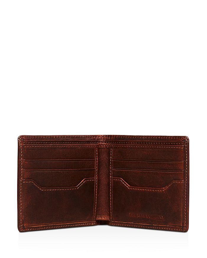 Shop Frye Logan Bi-fold Wallet In Dark Brown
