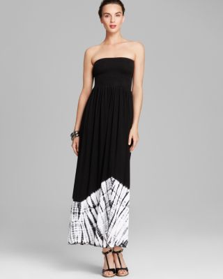 karen kane black maxi dress