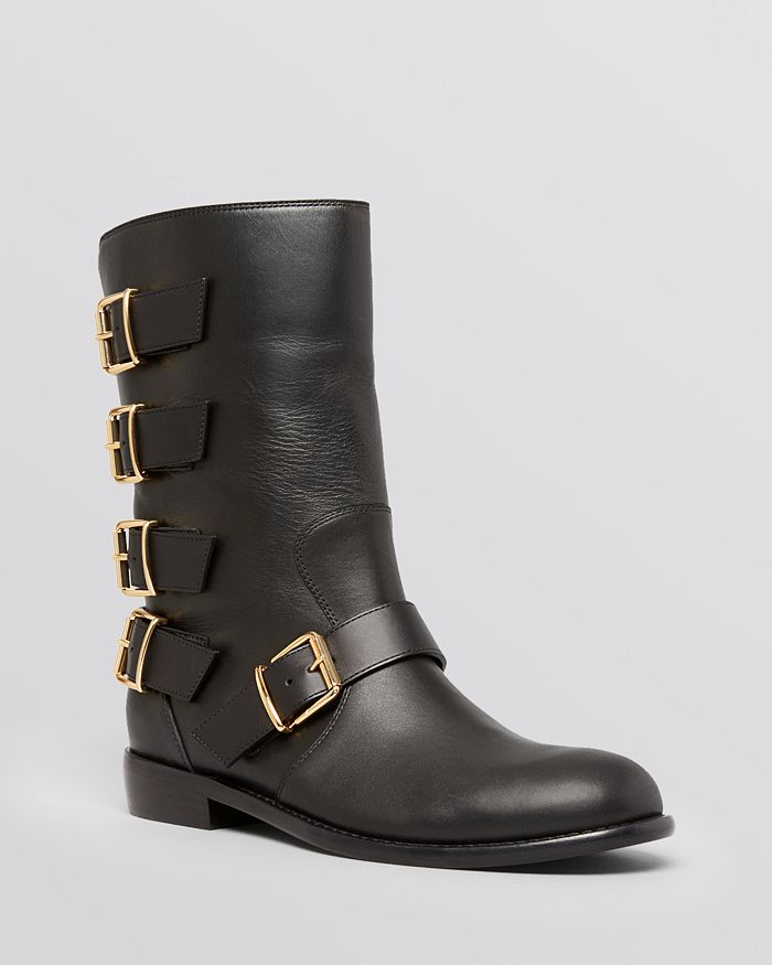 Giuseppe zanotti buckle boots hot sale